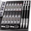 imageNicpro 2mm Metal Mechanical Pencil Set 2PCS Lead Holder 20 mm Marker Artist Carpenter Pencils with 120 Graphite Lead Refill HB 2H 4H 2B 4B ampamp Color 2 Eraser for Drafting Drawing Writing Sketching3 Pack 2MM
