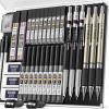 imageNicpro 35PCS Art Mechanical Pencil Set 3 PCS Metal Drafting Pencil 05 mm ampamp 07 mm ampamp 09 mm ampamp 3 PCS 2mm Lead Holder 6B 4B 2B HB 2H 4H Colors For Sketching Drawing With 20 Tube Lead Refills CaseBlack