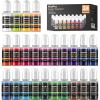 imageNicpro 24 Colors Epoxy Resin Pigment Liquid Epoxy Dye Translucent Resin Tint Colorant for Resin DIY Jewelry Craft Paint Art Making  035oz Each