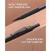imageNicpro 20PCS Black Metal Mechanical Pencil Set in Leather Case Drafting Pencil 03 05 07 09 mm ampamp 2mm Lead Holders 9 Tube 4B 2B HB 2H Colors Lead Refills Erasers For Art Sketching Drawingblack