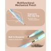 imageNicpro 31PCS Pastel Mechanical Pencil Set in Case Cute Mechanical Pencils 05 07 09 mm ampamp 20 mm with 15 Tube HB 2B ColorsLead Refills 3 Erasers Aesthetic School Supplies for Writing Sketching