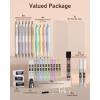 imageNicpro 31PCS Pastel Mechanical Pencil Set in Case Cute Mechanical Pencils 05 07 09 mm ampamp 20 mm with 15 Tube HB 2B ColorsLead Refills 3 Erasers Aesthetic School Supplies for Writing Sketching