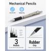 imageNicpro 6 PCS Metal Mechanical Pencils ampamp 3 PCS Pastel Mechanical Pencils Set with Lead Refill ampamp Erasers