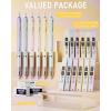 imageNicpro 6PCS Pastel Mechanical Pencil Set 05 mm ampamp 07 mm Mechanical Pencils with 12 Tube HB Lead Refills ampamp Erasers for Writing Sketching Drafting Drawing  With Case