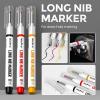 imageNicpro 2 Pack CP1000 Carpenter Pencil with Sharpener Mechanical Carpenter Pencils with 26 Refills Deep Hole Long Nib Marker Pens for Construction Heavy Duty Woodworking Pencil for Architect Marking