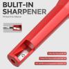 imageNicpro CP3000 Carpenter Pencil with Sharpener 2 Pack Mechanical Pencils Set with 38 Refills Deep Hole Marker for Construction Heavy Duty Carpenter Tools for Architect Marking Black RedRed Black Yellow