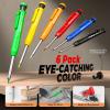 imageNicpro 3 Pack CP1000 Carpenter Pencil with Sharpener Mechanical Carpenter Pencils with 39 Refills Deep Hole Long Nib Marker Pens for Construction Heavy Duty Woodworking Pencil for Architect MarkingBlack Red Yellow Orange Green Blue