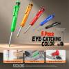 imageNicpro 3 Pack CP1000 Carpenter Pencil with Sharpener Mechanical Carpenter Pencils with 39 Refills Deep Hole Long Nib Marker Pens for Construction Heavy Duty Woodworking Pencil for Architect MarkingBlack Red Orange Green Blue