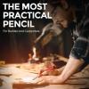 imageNicpro 3 Pack CP1000 Carpenter Pencil with Sharpener Mechanical Carpenter Pencils with 39 Refills Deep Hole Long Nib Marker Pens for Construction Heavy Duty Woodworking Pencil for Architect MarkingBlack Red Yellow Green