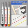 imageNicpro 38 Pack Carpenter Pencil Set with Sharpener CP3000 Mechanical Carpenter Pencils with Refills Deep Hole Long Nib Marker Carbide Scribe Tool Construction Pencils for Architect Woodworking44 Pack