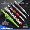 imageNicpro 38 Pack Carpenter Pencil Set with Sharpener CP3000 Mechanical Carpenter Pencils with Refills Deep Hole Long Nib Marker Carbide Scribe Tool Construction Pencils for Architect Woodworking44 Pack