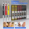 imageNicpro 38 Pack Carpenter Pencil Set with Sharpener CP3000 Mechanical Carpenter Pencils with Refills Deep Hole Long Nib Marker Carbide Scribe Tool Construction Pencils for Architect Woodworking44 Pack