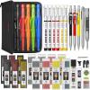 imageNicpro 38 Pack Carpenter Pencil Set with Sharpener CP3000 Mechanical Carpenter Pencils with Refills Deep Hole Long Nib Marker Carbide Scribe Tool Construction Pencils for Architect Woodworking44 Pack