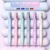 imageNicpro 52 PCS Aesthetic School Supplies with Cute Pen Case 12 Pastel Highlighter 8 Color and Black Ink Gel Pens 6 Ballpoint Pen 6 Mechanical Pencils Set for Student Stationary College Essentials52 PCS