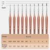 imageNicpro Detail Paint Brushes 10 PCS Aesthetic Fine Tip Professional Miniature Painting Artist Brush Set for Micro Detailing Acrylic Watercolor Oil Craft Models Rock Army Paint by Number for AdultRose Gold