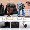 imageNicpro Miniature Paint Brushes  11PCS Model Paint Brush Set for Acrylic Oil Watercolor Micro Detail Paint Brushes for Model Miniature Art Painting Fine Detailing Paint by Numbers Craft15 PCS