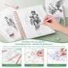 imageNicpro Bible Journaling Kit 76PCS Bible Study Supplies with Tabs Notebook No Bleed Highlighter and Pens Bible Study Group Essentials Accessories Set for Students Women Christian GiftsGreen