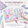 imageNicpro Bible Journaling Kit 76PCS Bible Study Supplies with Tabs Notebook No Bleed Highlighter and Pens Bible Study Group Essentials Accessories Set for Students Women Christian GiftsPink