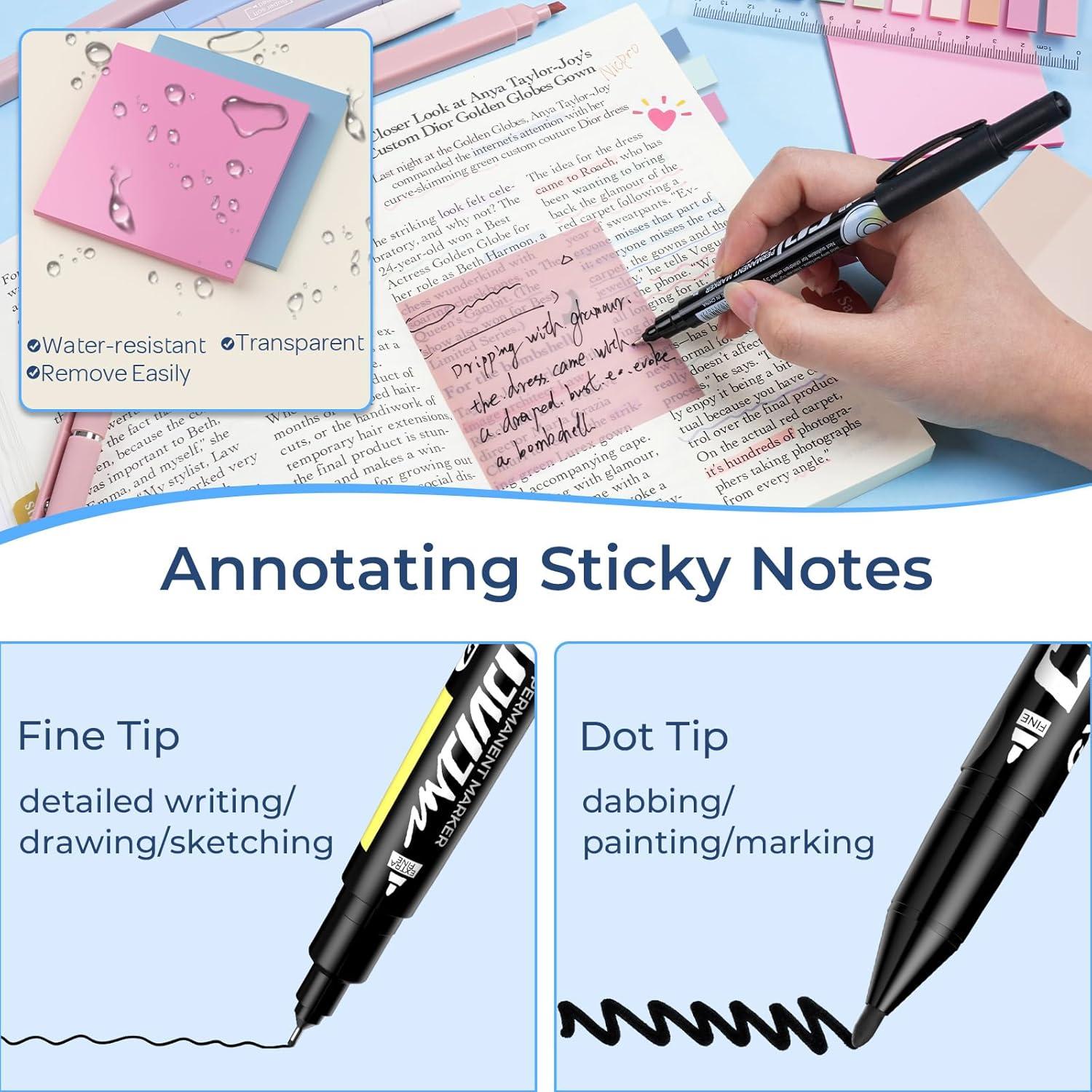imageNicpro 50PCS Cute Spiral Notebook Stationary Set For Women Bible Journal Set 3PCS A5 Spiral Notebook Gel Pens Sticky Notes ampamp Tabs Gift Box Mechanical Pencils for Study Aesthetic School Supplies