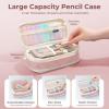 imageNicpro 38PCS Aesthetic School Supplies Cute Mechanical Pencils 05 07 09 ampamp 20 mm with 18 Tubes Lead Refills Pastel Mechanical Pencil Set for Students Girls Writing Drawing Drafting  Pink Case