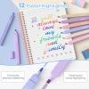 imageNicpro 50PCS Cute Spiral Notebook Stationary Set For Women Bible Journal Set 3PCS A5 Spiral Notebook Gel Pens Sticky Notes ampamp Tabs Gift Box Mechanical Pencils for Study Aesthetic School Supplies