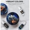 imageNicpro Resin Alcohol Ink Set 20 Colors 5 White Concentrated Dye Liquid AlcoholBased Pigment for Epoxy Resin Paint Craft DIY Tumbler Molds ampamp Jewelry Making