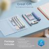 imageNicpro Cute Mechanical Pencil Set 4PCS 05mm Pastel Drafting Pencils with 4 Tube HB Lead Refills 4B Erasers Rotary Retractable Eraser and Eraser Refill for Writing Sketching Back to School Supplies05mm07mm