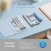 imageNicpro Cute Mechanical Pencil Set 4PCS 05mm Pastel Drafting Pencils with 4 Tube HB Lead Refills 4B Erasers Rotary Retractable Eraser and Eraser Refill for Writing Sketching Back to School Supplies07mm