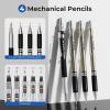 image:imageNicpro 30PCS Professional Drafting Tools amp Geometry Set with Case Architect Protractor Set Metal Mechanical Pencils Pen Scale Ruler Metal Ruler 5 Drawing Templates for Interior Design House Plan30 PCS