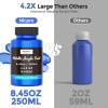 image:imageNicpro Metallic Brass Acrylic Paint 845oz250ml Large Brass Leaf Paint Non Toxic Non Fading Craft Paints for Metal Wood Clay Fabric Canvas Furniture Handcrafts Art SuppliesMetallic Blue