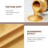 image:imageNicpro Metallic Gold Fabric Paint 845 Fl Oz Permanent Soft Fabric Paint for Clothes NonToxic Gold Leaf Textile Paint for Fabric Furniture Upholstery Tshirts ShoesGold
