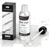 image:imageNicpro Silver Leaf Paint  2oz60ml Metallic Silver Acrylic Paint WaterBased Non Toxic Non Fading Touch Up Paints for Crafts Metal Wood Clay Fabric Canvas Furniture Handcrafts Art SuppliesPearl White