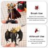 image:imageNicpro 10 Colors Metallic Model Paint Set 20ml Ready to Use Modeling Acrylic Paints Brush amp Airbrush Compatible Miniature Paint Set for Beginner amp Pro on Model Scale Figure Crafts with 1 ThinnerMetallic