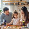 image:imageNicpro 12 Colors Fabric Paint 2 oz 60 ml Fabric Paint for Clothes Permanent Rich Pigment NonToxic Clothing Paint for DIY Tshirts Jeans Crafts Refresh Furniture Upholstery8 Colors