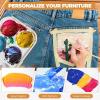 image:imageNicpro 12 Colors Fabric Paint 2 oz 60 ml Fabric Paint for Clothes Permanent Rich Pigment NonToxic Clothing Paint for DIY Tshirts Jeans Crafts Refresh Furniture Upholstery8 Colors