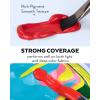 image:imageNicpro 12 Colors Fabric Paint 2 oz 60 ml Fabric Paint for Clothes Permanent Rich Pigment NonToxic Clothing Paint for DIY Tshirts Jeans Crafts Refresh Furniture Upholstery18 Colors