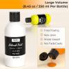 image:imageNicpro 24 Colors Airbrush Paint 845 oz 250 ml with 1 Thinner Large Bulk Ready to Spray Airbrush Paint Set Opaque WaterBased Acrylic Air brush Paints for Model Metal Plastic Wood Canvas845 Fl Oz Pack of 25