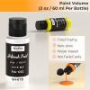 image:imageNicpro Black Large Airbrush Paint amp 24 Colors Airbrush Paint 2 oz 60 ml with 2 Thinner