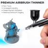 image:imageNicpro Professional Airbrush Thinner 845 oz Bottle Airbrush Paint Thinner for Acrylic Paints WaterBased Air Brush Fluid Medium Improves Acrylic Paint Flow for Model Wood Canvas Metal Plastic338 Fl Oz