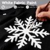 image:imageNicpro Red Fabric Paint 4 oz 120 ml Fabric Paint for Clothes Permanent Rich Pigment NonToxic Soft Clothing Paint for DIY Tshirts Jeans Crafts Refresh Furniture UpholsteryWhite
