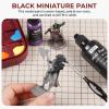 image:imageNicpro White Large Model Paint2oz 60ml Ready to Use Modeling Acrylic Paints Brush amp Airbrush Compatible NonToxic Miniature Paint for Beginners amp Professionals on Models Scale Figures CraftsBlack