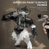 image:imageNicpro White Surface Primer Airbrush Paint 84oz 250 ml Matte Finish Ready To Spray Air Brush WaterBased Acrylic Primer for Beginners amp Artists Priming Plastic Models Miniatures Figures Craft3 Colors