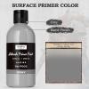 image:imageNicpro White Surface Primer Airbrush Paint 84oz 250 ml Matte Finish Ready To Spray Air Brush WaterBased Acrylic Primer for Beginners amp Artists Priming Plastic Models Miniatures Figures CraftGrey