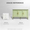 image:imageNicpro AllinOne Sage Green Chalk Paint for Furniture 845 oz 250ml Matte Finish Chalk Paint BuiltIn Primer amp Top Coat Milk Paint NonToxic Furniture Paint for Wood Metal Home DecorWhite
