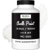 image:imageNicpro AllinOne Sage Green Chalk Paint for Furniture 845 oz 250ml Matte Finish Chalk Paint BuiltIn Primer amp Top Coat Milk Paint NonToxic Furniture Paint for Wood Metal Home DecorWhite