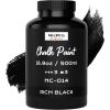 image:imageNicpro AllinOne Sage Green Chalk Paint for Furniture 845 oz 250ml Matte Finish Chalk Paint BuiltIn Primer amp Top Coat Milk Paint NonToxic Furniture Paint for Wood Metal Home DecorBlack