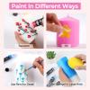 image:imageNicpro Candle Wax Pen 24 Colors 3D Candle Paint Include Glitter Silver Gold Safe DIY Candle Making amp Painting Kit Dry Fast Vibrant Colors Wax Paint for Birthday Holidays Wedding Party 1 oz 30 ml12 Colors