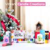 image:imageNicpro Candle Wax Pen 24 Colors 3D Candle Paint Include Glitter Silver Gold Safe DIY Candle Making amp Painting Kit Dry Fast Vibrant Colors Wax Paint for Birthday Holidays Wedding Party 1 oz 30 ml12 Colors