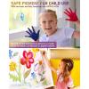 image:imageNicpro 8 Colors Washable Finger Paint Set for Toddlers 4 oz NonToxic amp Baby Safe Paint for Hand and Feet Mess Free Finger Painting Art Supplies for Kids Age 13 4 5 6 Preschool Learning Gifts18 Colors