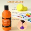image:imageNicpro 8 Colors Washable Finger Paint Set for Toddlers 4 oz NonToxic amp Baby Safe Paint for Hand and Feet Mess Free Finger Painting Art Supplies for Kids Age 13 4 5 6 Preschool Learning Gifts12 Colors